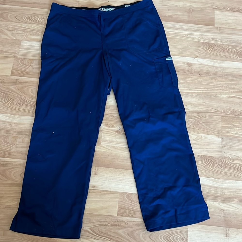 Greys Anatomy Navy Blue Scrub pants. Sizes 2XL and 3Xl